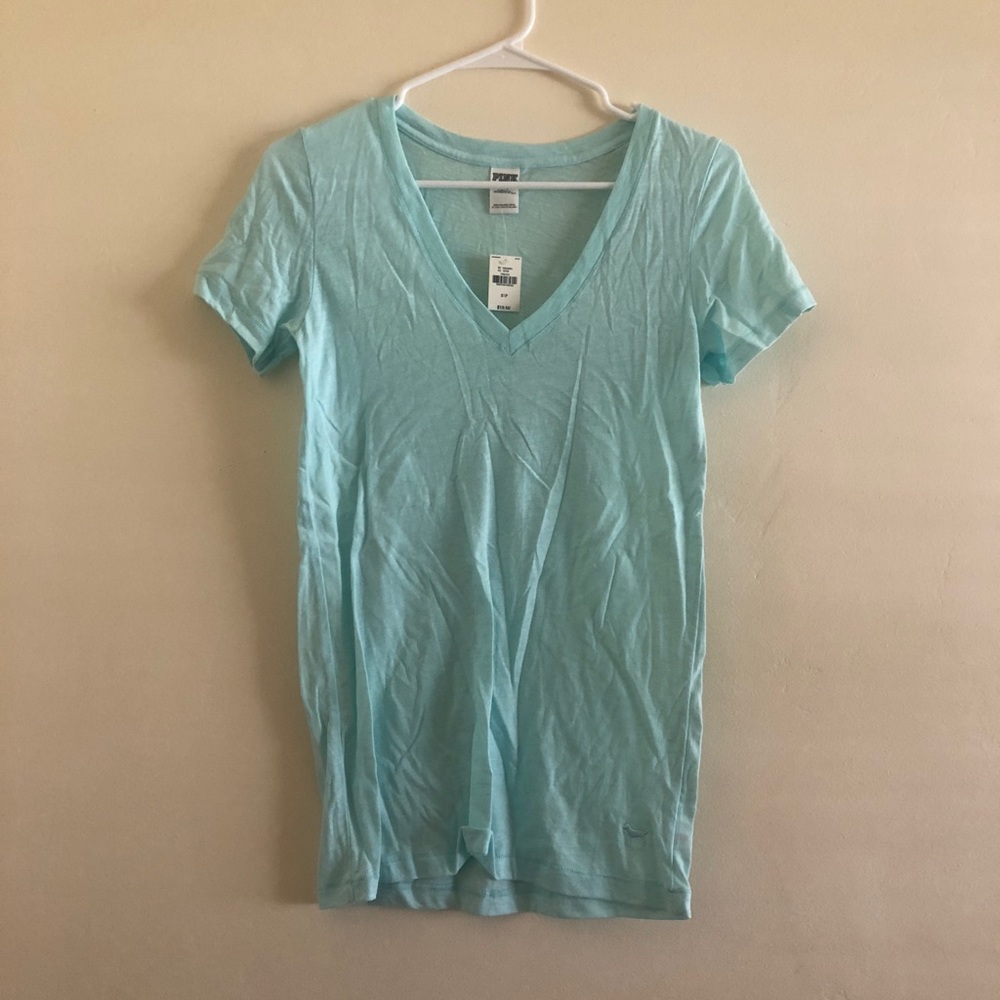 Pink v-neck